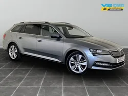 Grey Used 2021 Skoda Superb SE L Estate | £10,195 (Fair price)