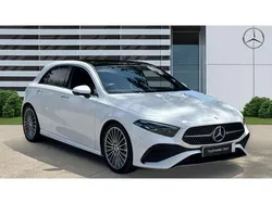 White Used 2024 Mercedes A180 AMG Line Premium Plus Hatchback | £29,505 (Expensive)