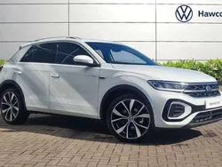 White New 2025 VW T-Roc R-line SUV | £35,495