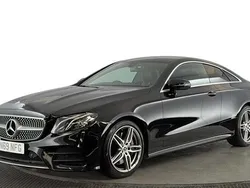 Black Used 2019 Mercedes E350 AMG line Coupe | £22,470 (Fair price)