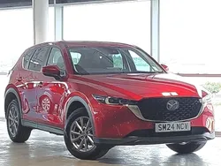 Red Used 2024 Mazda CX-5 Center-Line SUV | £21,998 (Fair price)