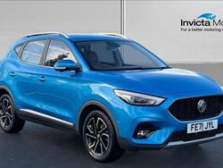 Blue Used 2021 MG ZS Exclusive SUV | £11,500 (Fair price)