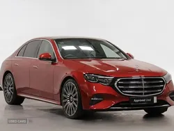 Red Used 2024 Mercedes E220 Exclusive Sedan | £52,495
