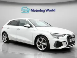 White Used 2022 Audi A3 S-Line Hatchback | £17,800 (Fair price)