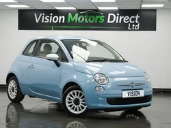 Blue Used 2013 Fiat 500 Hatchback | £3,680 (Fair price)