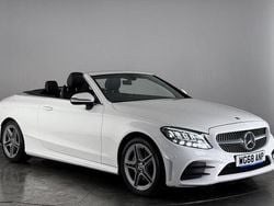 White Used 2018 Mercedes C200 AMG line Cabriolet | £18,050 (Good price)