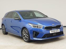 Blue Used 2019 Kia Ceed GT-Line Hatchback | £11,998 (A bit pricey)