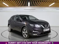 Black Used 2018 Nissan Qashqai N-Connecta SUV | £9,499 (Good price)