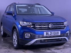 Blue Used 2021 VW T-Cross SE SUV | £15,999 (Fair price)