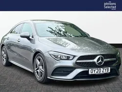 Grey Used 2020 Mercedes CLA220 AMG Line Premium Sedan | £20,990 (Fair price)
