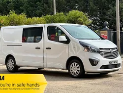White Used 2017 Vauxhall Vivaro Sportive Van | £13,490