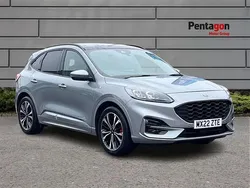 Solar silver premium paint Used 2022 Ford Kuga ST-Line X SUV | £19,995 (Fair price)