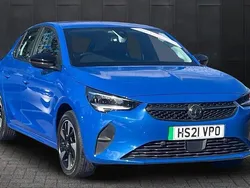 Blue Used 2021 Vauxhall Corsa-e Hatchback | £9,991 (Fair price)