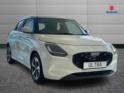 White Used 2025 Suzuki Swift Hatchback | £17,348 (A bit pricey)