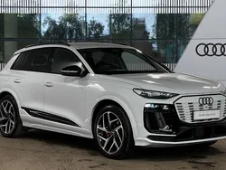 White New 2025 Audi Q6 e-tron Black Edition SUV | £67,999 (Fair price)