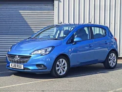 Blue Used 2018 Vauxhall Corsa S Hatchback | £7,100 (Fair price)