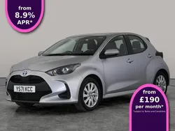 Silver Used 2022 Toyota Yaris Hybrid Hatchback | £14,235 (Super price)