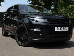 Black Used 2013 Land Rover Range Rover evoque Dynamic Estate | £4,400