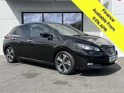 Black Used 2021 Nissan Leaf Tekna Hatchback | £8,495