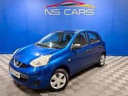 Blue Used 2013 Nissan Micra Visia Hatchback | £4,999 (Fair price)