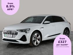 White Used 2020 Audi e-tron S-Line SUV | £21,390 (Super price)