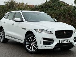 White Used 2017 Jaguar F-Pace R-Sport SUV | £16,280 (Good price)