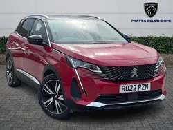 Red Used 2022 Peugeot 3008 Premium Hatchback | £22,495 (Fair price)