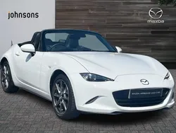 White Used 2022 Mazda MX5 Inclusive Cabriolet | £21,990 (Fair price)