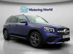 Blue Used 2022 Mercedes GLB200 AMG line SUV | £23,300 (Good price)