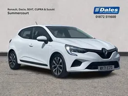Solid glacier white Used 2021 Renault Clio V Iconic Hatchback | £12,000 (Fair price)