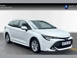White Used 2022 Toyota Corolla Sport Estate | £18,799 (Good price)