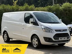 White Used 2017 Ford Transit Custom Limited | £9,490 (Fair price)