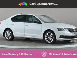 White Used 2020 Skoda Octavia SE L Hatchback | £14,497 (Fair price)