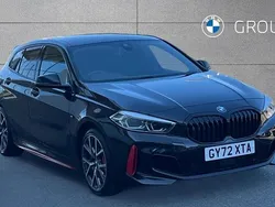 Black sapphire metallic paint Used 2022 BMW 128 Shadowline Hatchback | £24,875 (Fair price)