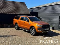 Orange Used 2017 Ford Ranger Wildtrack Pickup | £15,000 (Fair price)