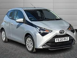 Silver Used 2020 Toyota Aygo X-play Hatchback | £8,491 (Fair price)