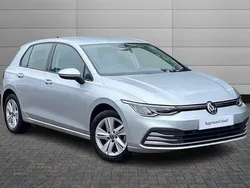 Reflex silver Used 2021 VW Golf VIII Life Hatchback | £17,495 (Fair price)