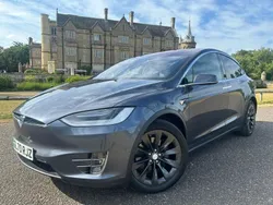 Grey metallic Used 2020 Tesla Model X Long Range SUV | £38,995 (Fair price)