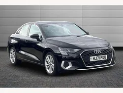 Black Used 2021 Audi A3 Sport Sedan | £19,550 (Fair price)
