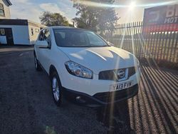 White Used 2013 Nissan Qashqai +2 Acenta SUV | £3,499 (Fair price)