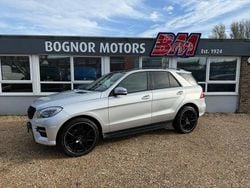Silver Used 2015 Mercedes ML250 AMG line SUV | £16,000 (Fair price)