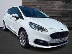 White Used 2020 Ford Fiesta Vignale Hatchback | £12,390 (Fair price)