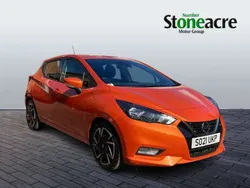 Orange Used 2021 Nissan Micra Acenta Hatchback | £14,280 (Fair price)