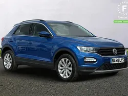 Blue Used 2018 VW T-Roc SE SUV | £12,499 (Fair price)