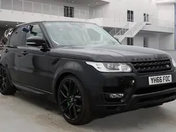 Black Used 2016 Land Rover Range Rover Sport HSE SUV | £17,990 (Fair price)