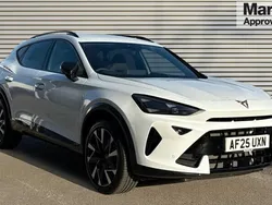 Metallic glacial white New 2025 Cupra Formentor SUV | £30,990 (Expensive)