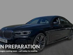 Black Used 2022 BMW 745e M Sport Sedan | £38,755 (Fair price)