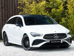 White Used 2024 Mercedes CLA220 AMG Line Premium Plus Sedan | £34,998 (Expensive)