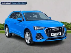Blue Used 2020 Audi Q3 S-Line SUV | £26,070 (Good price)