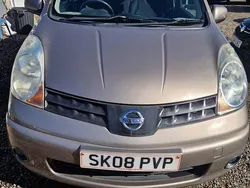 Beige Used 2008 Nissan Note Acenta MPV | £1,150 (Fair price)
